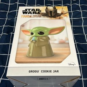 Star Wars The Mandalorian Grogu Cookie Jar